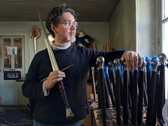 Episode 110: Synthetic Armour and Smithing in France, with Anthony Rischard