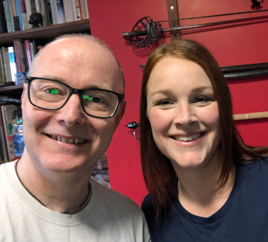 Episode 153 Behind the Scenes at The Sword Guy, with Katie Mackenzie