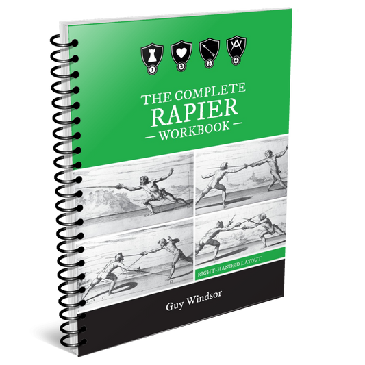 The Complete Rapier Workbook, Right-Handed Version (spiral bound workbook)
