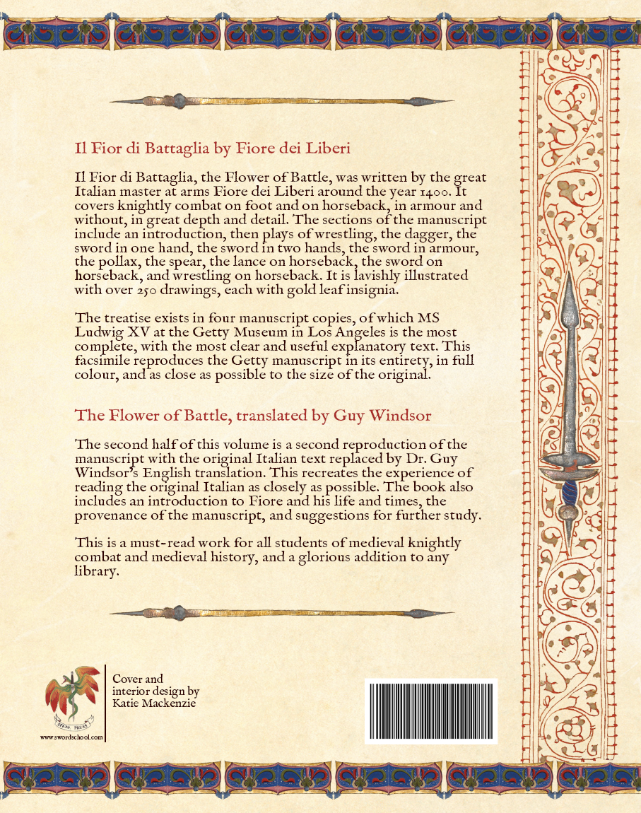 Il Fior di Battaglia by Fiore dei Liberi, with translation by Guy Windsor