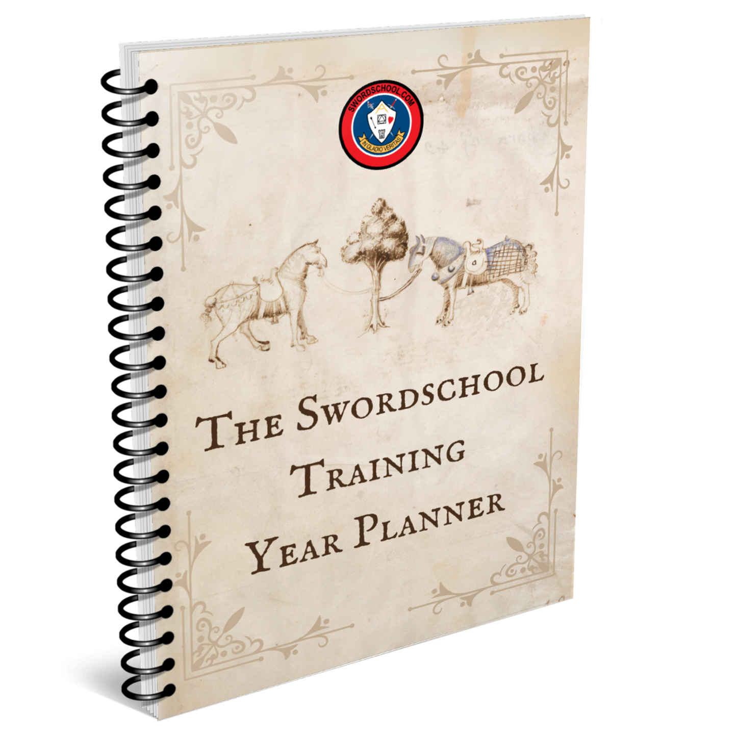 The Swordschool Training Year Planner (wirebound)