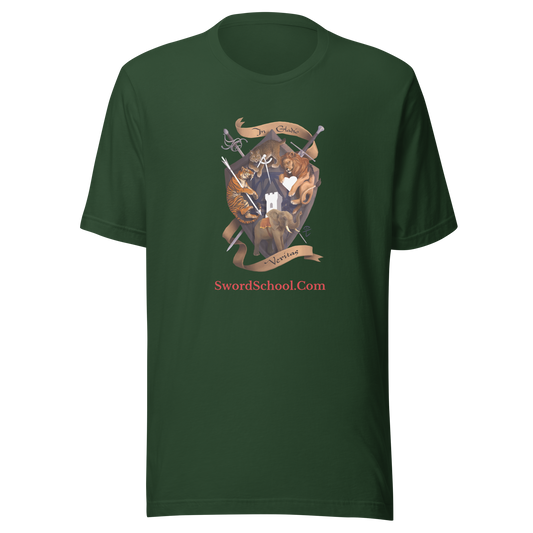 Swordschool Fancy Logo T-Shirt (Unisex fit)