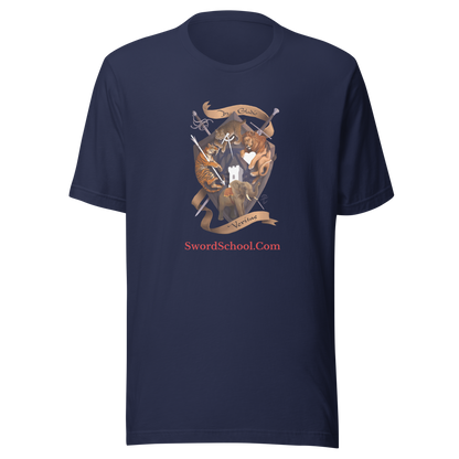 Swordschool Fancy Logo T-Shirt (Unisex fit)