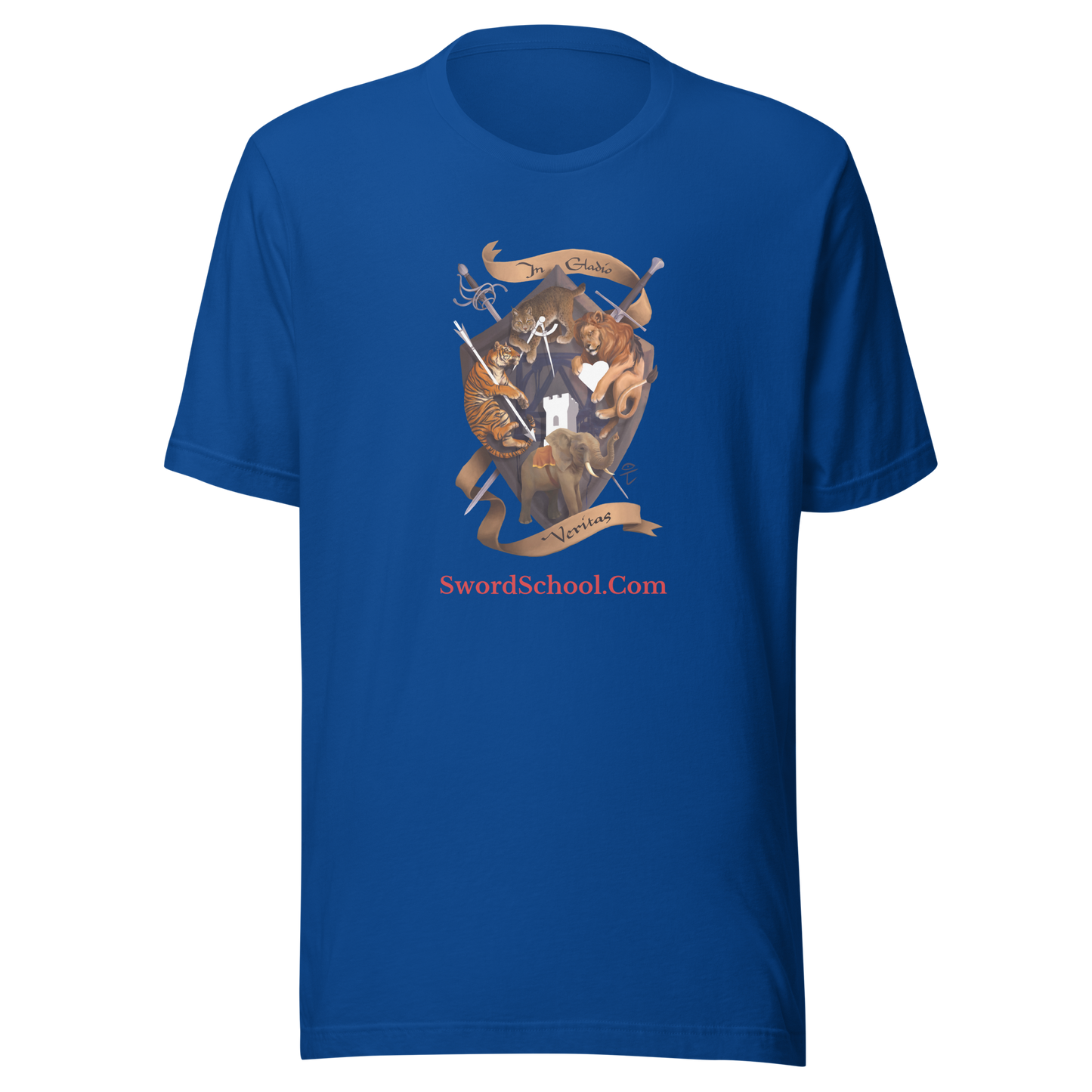 Swordschool Fancy Logo T-Shirt (Unisex fit)