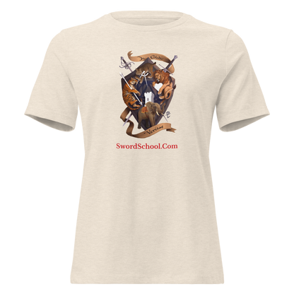 Swordschool Fancy Logo T-shirt (Women's fit)