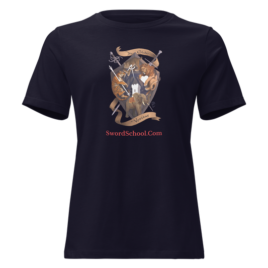 Swordschool Fancy Logo T-shirt (Women's fit)