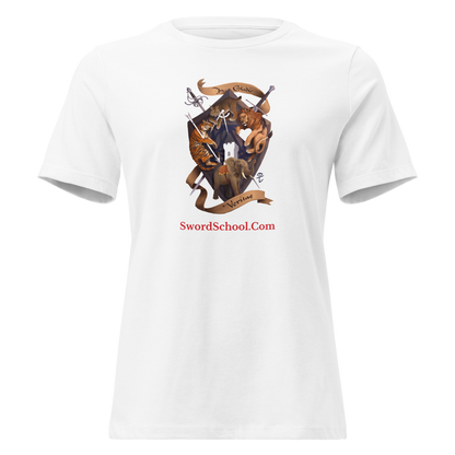 Swordschool Fancy Logo T-shirt (Women's fit)