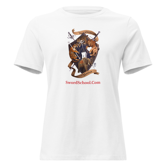 Swordschool Fancy Logo T-shirt (Women's fit)
