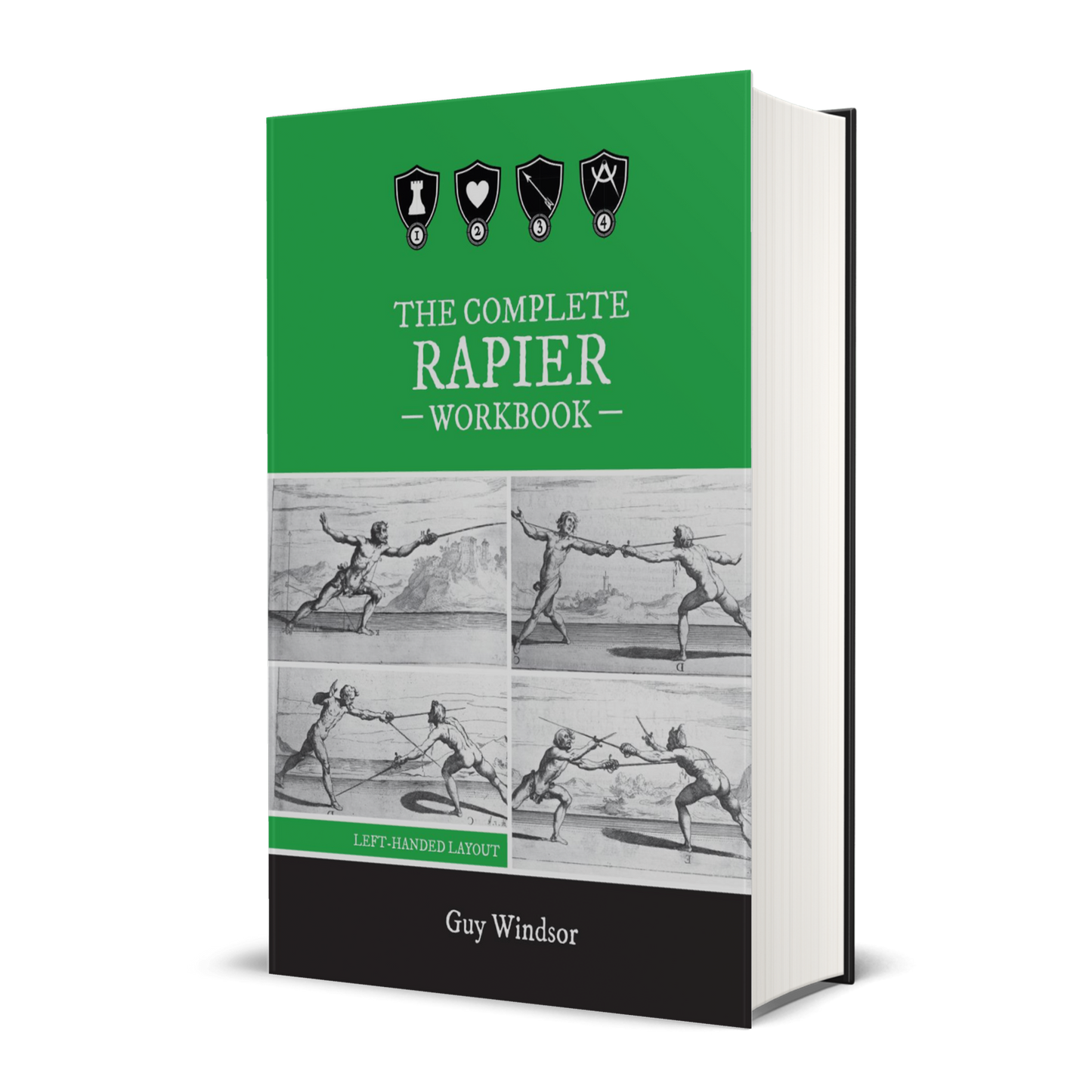 The Complete Rapier Workbook, Left-Handed Version (hardback workbook)