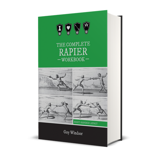 The Complete Rapier Workbook, Right-Handed Version (hardback workbook)