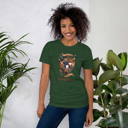 Swordschool Fancy Logo T-Shirt (Unisex fit)