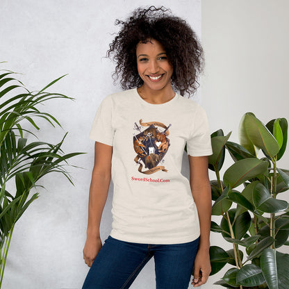 Swordschool Fancy Logo T-Shirt (Unisex fit)