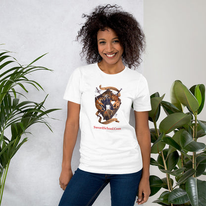 Swordschool Fancy Logo T-Shirt (Unisex fit)