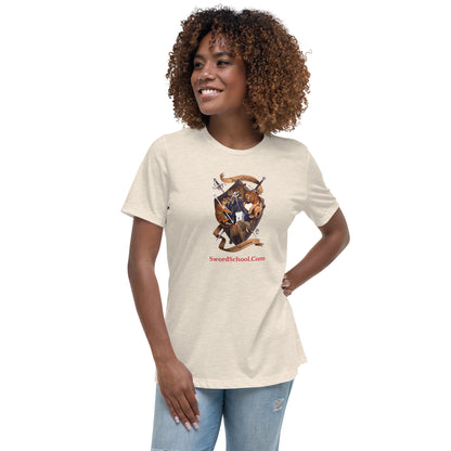 Swordschool Fancy Logo T-shirt (Women's fit)