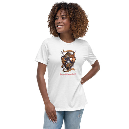 Swordschool Fancy Logo T-shirt (Women's fit)